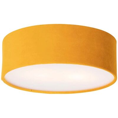 Lámpara de Techo Moderna Qazqa - Ocre/Amarillo - E27, Max 2x40W Lámpara de Techo Moderna Qazqa - Ocre/Amarillo - E27, Max 2x40W