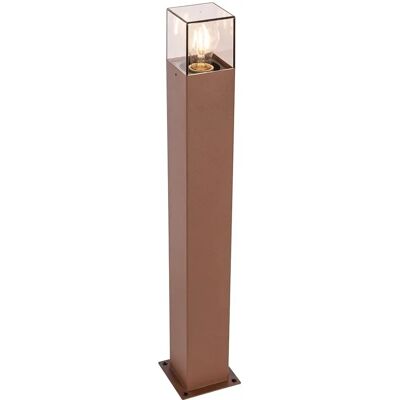 QAZQA Lámpara de pie industrial exterior - Ruggine - 70cm QAZQA Lámpara de pie industrial exterior - Ruggine - 70cm