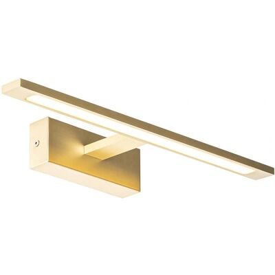 Aplique de Pared QAZQA Jerre - Oro, 41.5cm, IP44 Aplique de Pared QAZQA Jerre - Oro, 41.5cm, IP44