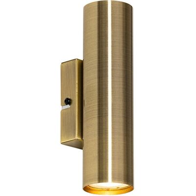 QAZQA Bronze Jeana Moderne Wandleuchte - 2 Leuchten QAZQA Bronze Jeana Moderne Wandleuchte - 2 Leuchten