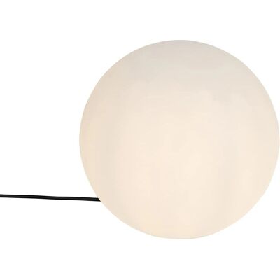 Qazqa Moderne Außenlampe Weiß 35cm IP65 Qazqa Moderne Außenlampe Weiß 35cm IP65