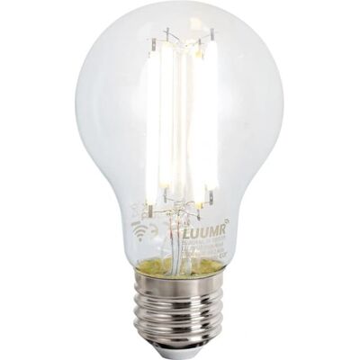 QAZQA Lámpara de estudio inteligente industrial negra ajustable con Wi-Fi - A60 - Película - Acero Cilíndrico /Redondo - LED Max 4.9W QAZQA Lámpara de estudio inteligente industrial negra ajustable con Wi-Fi - A60 - Película - Acero Cilíndrico /Redondo - LED Max 4.9W