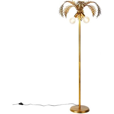 QAZQA Lámpara de pie inteligente oro - 2 luces WiFi Botanica QAZQA Lámpara de pie inteligente oro - 2 luces WiFi Botanica