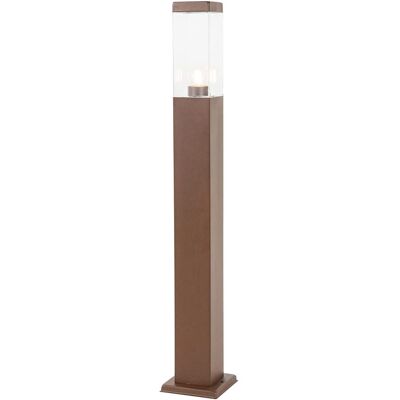 QAZQA Gartenleuchte Rost modern 80cm - Außenlampe QAZQA Gartenleuchte Rost modern 80cm - Außenlampe