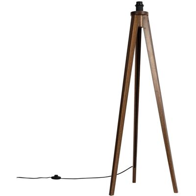Qazqa - Lámpara de pie rústica con trípode - Adecuada para LED 10W Qazqa - Lámpara de pie rústica con trípode - Adecuada para LED 10W