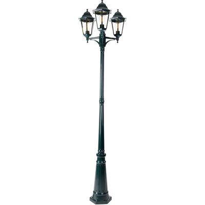 QAZQA Farol rústico exterior New Orleans - 3 luces, IP44 QAZQA Farol rústico exterior New Orleans - 3 luces, IP44