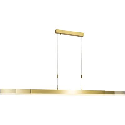 Qazqa - Lamba - Or - Ajustable - Suspension - Publicité Qazqa - Lamba - Or - Ajustable - Suspension - Publicité