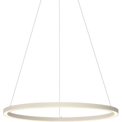 QAZQA Suspension Beige 80cm - LED Réglable, Style Moderne - Publicité QAZQA Suspension Beige 80cm - LED Réglable, Style Moderne - Publicité