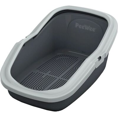 PeeWee EcoMinor Antracitgrå 56x39x27,5 cm - Kattsandlåda PeeWee EcoMinor Antracitgrå 56x39x27,5 cm - Kattsandlåda