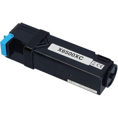 Cartouche de toner cyan pour Xerox Phaser 6500 - Compatible - Publicité Cartouche de toner cyan pour Xerox Phaser 6500 - Compatible - Publicité