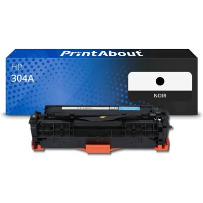 PrintAbout Toner Noir HP 304A - Cartouche de toner - Publicité PrintAbout Toner Noir HP 304A - Cartouche de toner - Publicité