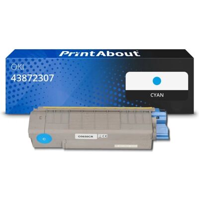 Toner Cyan PrintAbout - Compatible avec OKI C5650/5750 - Publicité Toner Cyan PrintAbout - Compatible avec OKI C5650/5750 - Publicité