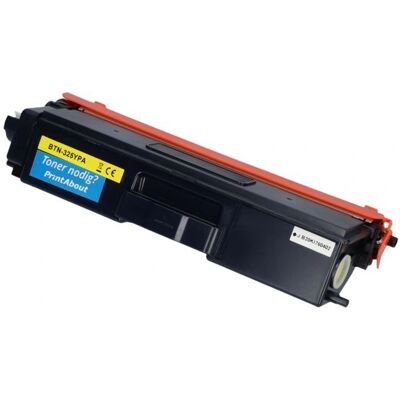 PrintAbout TN-325Y Toner Jaune Grande Capacité - Cartouche d'Imprimante - Publicité PrintAbout TN-325Y Toner Jaune Grande Capacité - Cartouche d'Imprimante - Publicité