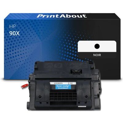 PrintAbout CE390X Black High Capacity Toner - Laser Printer Cartridge PrintAbout CE390X Black High Capacity Toner - Laser Printer Cartridge