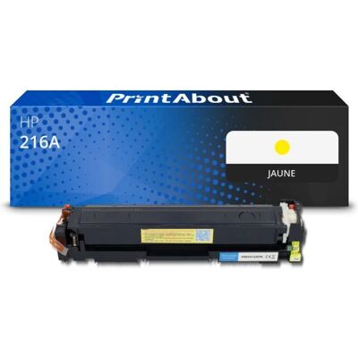 Cartouche de toner jaune W2412A PrintAbout - Fournitures d'impression - Publicité Cartouche de toner jaune W2412A PrintAbout - Fournitures d'impression - Publicité