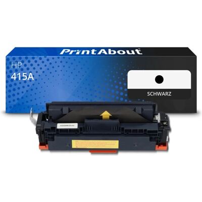 PrintAbout HP 415A W2030A Black Toner - Toner for HP printers PrintAbout HP 415A W2030A Black Toner - Toner for HP printers