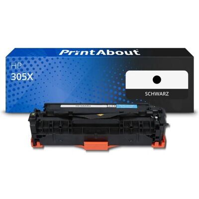 Toner HP 305X Noir Grande Capacité - Toner d'Imprimante - Publicité Toner HP 305X Noir Grande Capacité - Toner d'Imprimante - Publicité