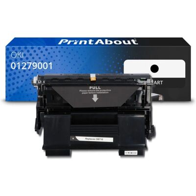 PrintAbout 01279001 Toner Noir - Compatible avec OKI - Publicité PrintAbout 01279001 Toner Noir - Compatible avec OKI - Publicité