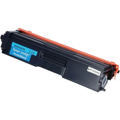 PrintAbout Brother TN-910C Cyan Très grande capacité - Toner - Publicité PrintAbout Brother TN-910C Cyan Très grande capacité - Toner - Publicité