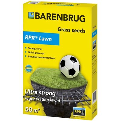 Barenbrug RPR LAWN - Mélange de graines de gazon rapide - Publicité Barenbrug RPR LAWN - Mélange de graines de gazon rapide - Publicité
