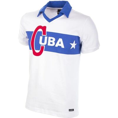 Copa Classics Kuba 1962 Castro Kurzes Ärmel Retro Fußballshirt - Fußball Copa Classics Kuba 1962 Castro Kurzes Ärmel Retro Fußballshirt - Fußball