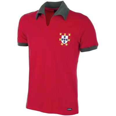 Copa Classics Portugal 1972 Retro rövid ujjú futball mez - Futball mez Copa Classics Portugal 1972 Retro rövid ujjú futball mez - Futball mez