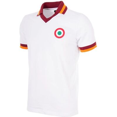 Copa Classics AS Roma 1980-81 Weiß Retro Fußball Trikot - Trikot Copa Classics AS Roma 1980-81 Weiß Retro Fußball Trikot - Trikot