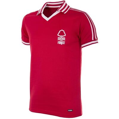 Copa Classics Nottingham Forest 1976-1977 Retro Fußballtrikot - Fußballtrikot Copa Classics Nottingham Forest 1976-1977 Retro Fußballtrikot - Fußballtrikot