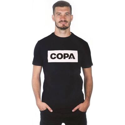 Copa Classics COPA Box Logo T-Shirt - Schwarz Medium Erwachsene Copa Classics COPA Box Logo T-Shirt - Schwarz Medium Erwachsene