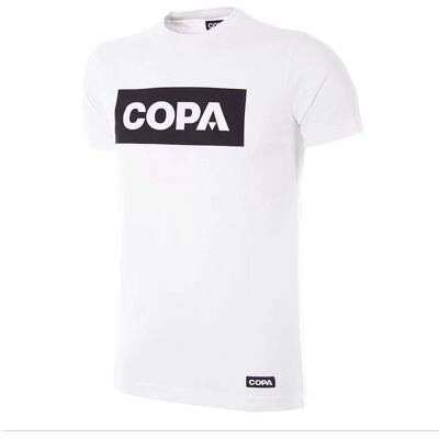 Copa Classics Copa Box Logo T-Shirt - Vit - Liten - T-Shirt Copa Classics Copa Box Logo T-Shirt - Vit - Liten - T-Shirt