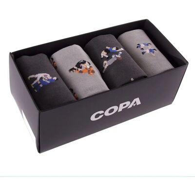 Copa Football - Wereldbeker Sokken - 4 Paar - 40/46 Copa Football - Wereldbeker Sokken - 4 Paar - 40/46