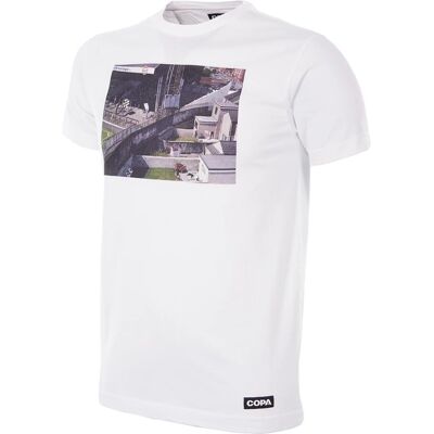 Copa Football Swansea Herrvit Bomull T-shirt - T-Shirt Copa Football Swansea Herrvit Bomull T-shirt - T-Shirt