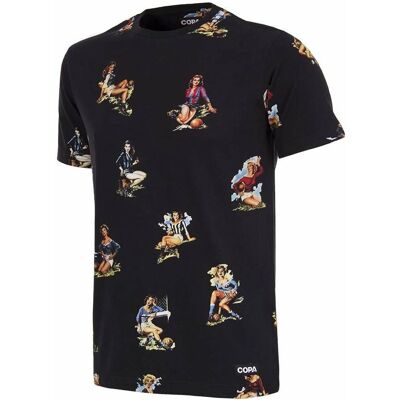 Copa FOOTBALL Herren Fußball T-Shirt - Baumwolle - XL Copa FOOTBALL Herren Fußball T-Shirt - Baumwolle - XL