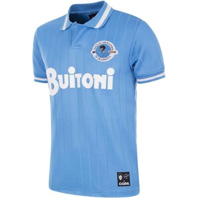 COPA Maradona X Napoli 1986-87 Retro Fußballtrikot - Blau - Medium COPA Maradona X Napoli 1986-87 Retro Fußballtrikot - Blau - Medium