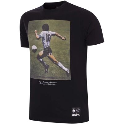 Copa Football Maradona Weltcup Schwarz T-Shirt - Fußball Copa Football Maradona Weltcup Schwarz T-Shirt - Fußball