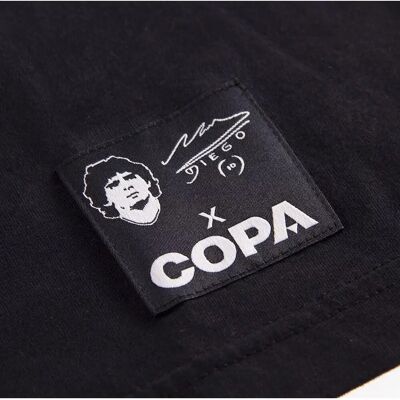 Copa Football Maradona Weltmeisterschaft Schwarz 2XL - T-Shirt Copa Football Maradona Weltmeisterschaft Schwarz 2XL - T-Shirt