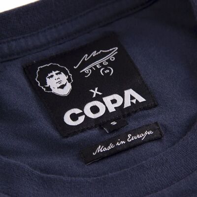 COPA FOOTBALL Blaue Baumwoll Damen Fußball T-Shirt COPA FOOTBALL Blaue Baumwoll Damen Fußball T-Shirt