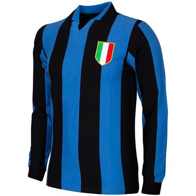 Internazionale Ekologisk Bomulls Retro Fotbollströja - Sportkläder Internazionale Ekologisk Bomulls Retro Fotbollströja - Sportkläder