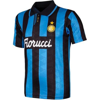 Blå Retro Fotbollströja COPA Fc Internazionale - Sportkläder Blå Retro Fotbollströja COPA Fc Internazionale - Sportkläder
