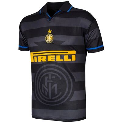 Retro grå fotbollströja från Coppa Fc Internazionale - Sportkläder Retro grå fotbollströja från Coppa Fc Internazionale - Sportkläder