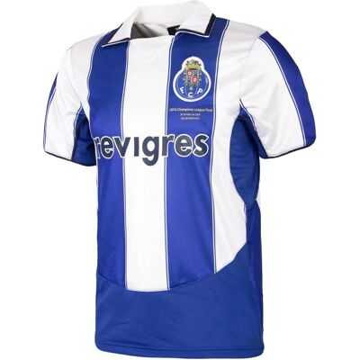FC Porto Retro Blau Polyester T-Shirt - Sportbekleidung FC Porto Retro Blau Polyester T-Shirt - Sportbekleidung