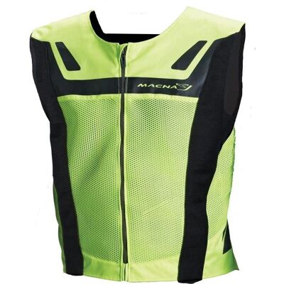 Gilet riflettente Macna Vision 4 All S - Unisex, Giallo Gilet riflettente Macna Vision 4 All S - Unisex, Giallo