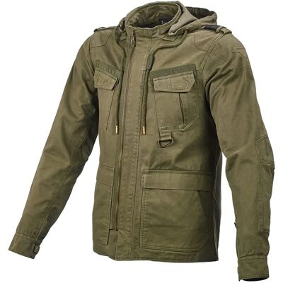 Sweat à capuche Macna Combat Vert - Style Moto et Casual - Publicité Sweat à capuche Macna Combat Vert - Style Moto et Casual - Publicité