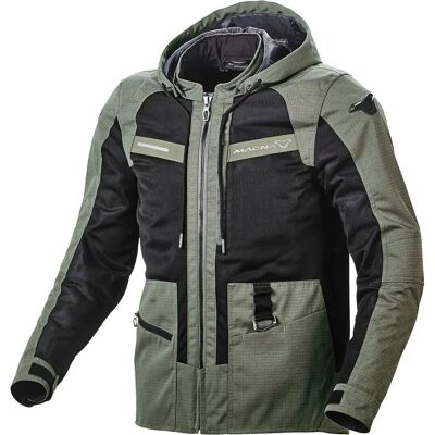 Chaqueta textil para motocicletas Macna Chinook - Verde - XL Chaqueta textil para motocicletas Macna Chinook - Verde - XL