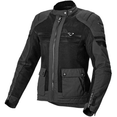 Macna Schwarze Motorradjacke - Schutzbekleidung Macna Schwarze Motorradjacke - Schutzbekleidung