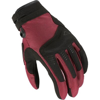 Gants moto pour femmes Macna Darko - Rouge - Été - Publicité Gants moto pour femmes Macna Darko - Rouge - Été - Publicité