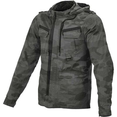 Veste textile de moto Macna Combat Camo - Multicolore - M - Publicité Veste textile de moto Macna Combat Camo - Multicolore - M - Publicité