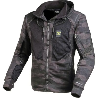 Macna Breeze Camo Impactresistent Hoodie - Sommarmotorkläder Macna Breeze Camo Impactresistent Hoodie - Sommarmotorkläder