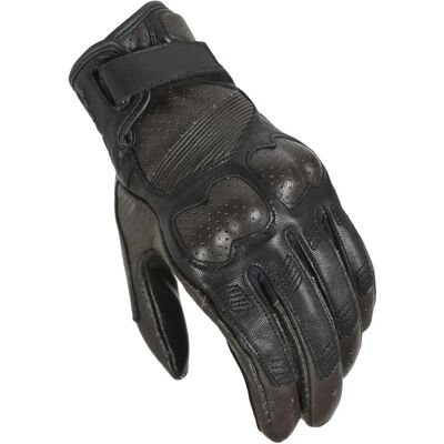 Gants Macna Bold en cuir de chèvre - Noir/Marron - Publicité Gants Macna Bold en cuir de chèvre - Noir/Marron - Publicité