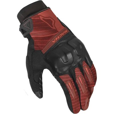 Guantes de motocicleta Macna Attila RTX - Negro Rojo - L Guantes de motocicleta Macna Attila RTX - Negro Rojo - L